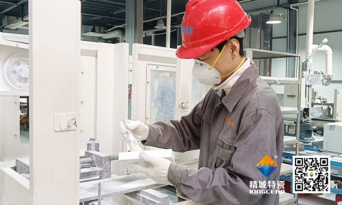 营销精英下车间，，，，，和记娱乐特瓷订单飙升迎交付岑岭