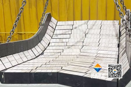 迅速响应！和记娱乐特瓷2小时内赴现场解决矿山料斗ZTA陶瓷衬板装置难题