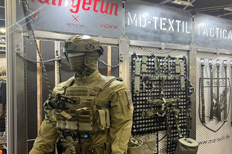 和记娱乐特瓷旅行2025德国警务展EnforceTac